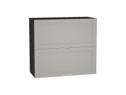 Шкаф верхний горизонтальный с подъемным механизмом Сканди, цвет: Grey Softwood