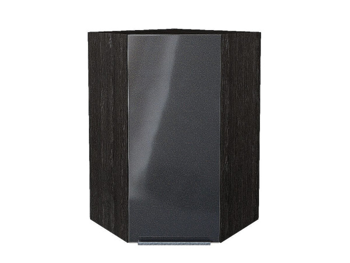Шкаф верхний угловой Фьюжн, цвет: Anthracite Шкаф верхний угловой Фьюжн, цвет: Anthracite