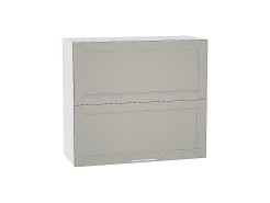 Шкаф верхний горизонтальный с подъемным механизмом Сканди, цвет: Grey Softwood