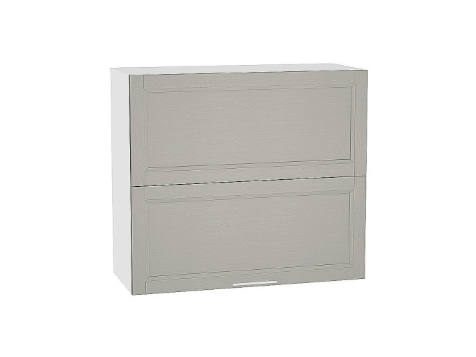Шкаф верхний горизонтальный с подъемным механизмом Сканди, цвет: Grey Softwood