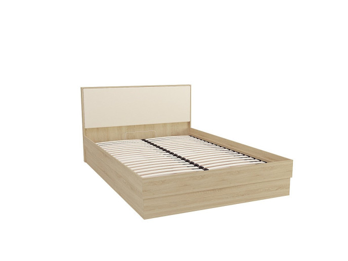 Кровать с подъемным механизмом Сопрано 1,6м, цвет: Beige Кровать с подъемным механизмом Сопрано 1,6м, цвет: Beige
