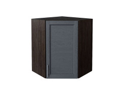 Шкаф верхний угловой Сканди, цвет: Graphite Softwood