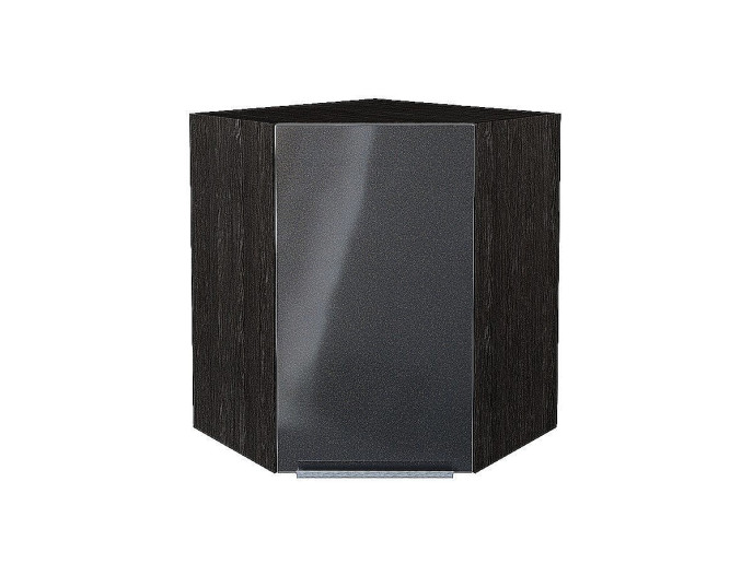 Шкаф верхний угловой Фьюжн, цвет: Anthracite Шкаф верхний угловой Фьюжн, цвет: Anthracite