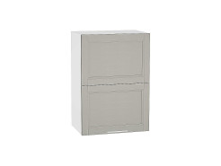 Шкаф верхний горизонтальный с подъемным механизмом Сканди, цвет: Grey Softwood