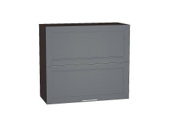 Шкаф верхний горизонтальный с подъемным механизмом Сканди, цвет: Graphite Softwood
