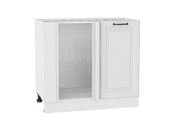 Шкаф нижний угловой Ницца, цвет: Blanco