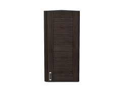 Шкаф верхний торцевой Лофт, цвет: Wenge Veralinga