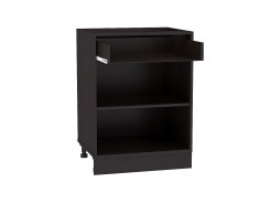Каркас нижнего шкафа с одним ящиком Н 601М, цвет: Венге