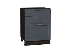 Шкаф нижний с 3-мя ящиками Сканди, цвет: Graphite Softwood