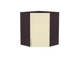 Шкаф верхний угловой Сканди, цвет: Ivory Wood
