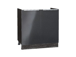 Шкаф нижний под мойку с 2-мя дверцами Фьюжн, цвет: Anthracite