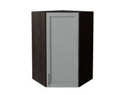 Шкаф верхний угловой Сканди, цвет: Grey Softwood
