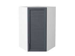 Шкаф верхний угловой Сканди, цвет: Graphite Softwood