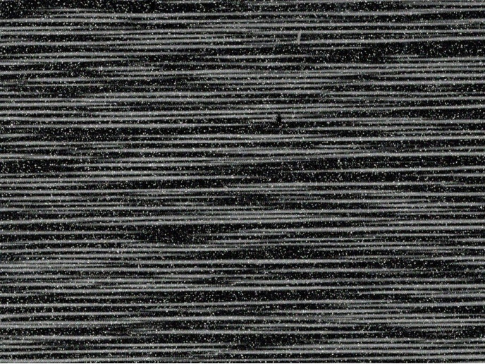 Прямая кухня Валерия-М-01 Серый металлик дождь/Черный металлик дождь